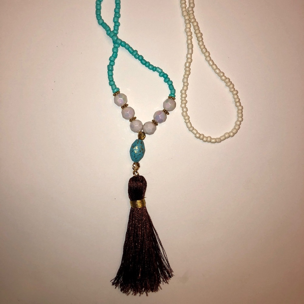 Tassel necklace